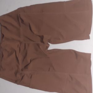 Brown Biker Shorts Women's Small